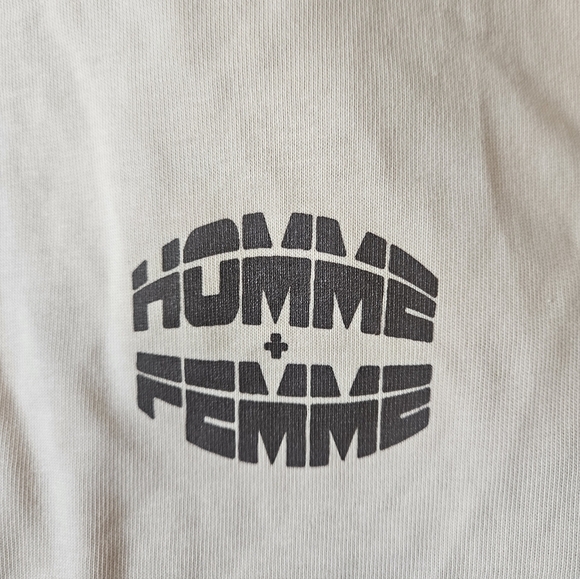 Homme + Femme Mens 100% Cotton T-shirt Xl - Picture 4 of 8